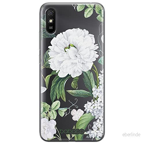 ERT GROUP mobiltelefonfodral för Xiaomi REDMI 9A originalt och officiellt licensierat Babaco mönster Flowers 031 optimalt anpassad till formen på mobiltelefonen, gedeeltelijk transparant 5905131282279