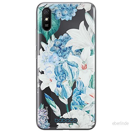 ERT GROUP mobiltelefonfodral för Xiaomi REDMI 9A originalt och officiellt licensierat Babaco mönster Flowers 026 optimalt anpassad till formen på mobiltelefonen, gedeeltelijk transparant 5905131261731