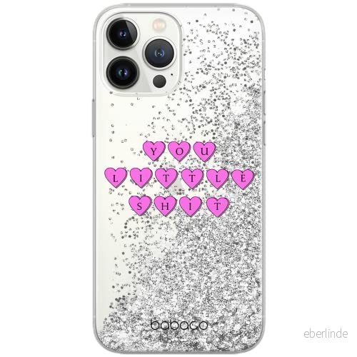 ERT GROUP mobiltelefonfodral för Apple Iphone XS Max originalt och officiellt licensierat Babaco mönster Girl 015 Vit optimalt anpassad till formen på mobiltelefonen, med glitter overflow effekt 5903932364316
