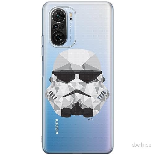 ERT GROUP mobiltelefonfodral för Xiaomi MI 11i/ REDMI K40/K40 PRO/POCO F3/ F3 PRO originalt och officiellt licensierat Star Wars mönster Stormtrooper 008, gedeeltelijk transparant 5905511883874