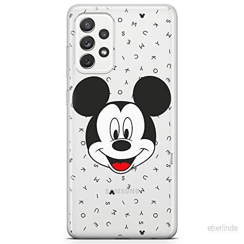 ERT GROUP mobiltelefonfodral för Samsung A72 5G originalt och officiellt licensierat Disney mönster Mickey 020 optimalt anpassad till formen på mobiltelefonen, gedeeltelijk transparant 5903040073827