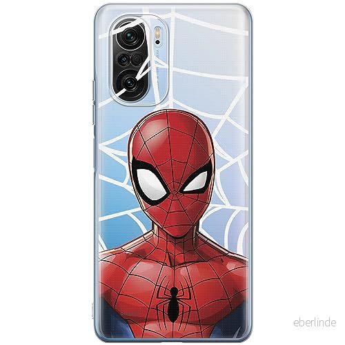 ERT GROUP mobiltelefonfodral för Xiaomi MI 11i/ REDMI K40/K40 PRO/POCO F3/ F3 PRO originalt och officiellt licensierat Marvel mönster Spider Man 012, gedeeltelijk transparant 5905511892609