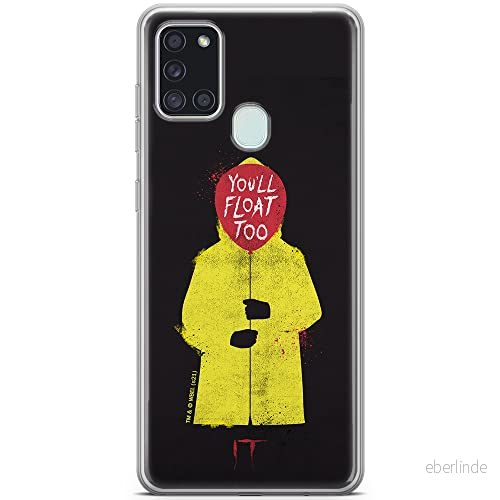 ERT GROUP mobiltelefonfodral för Samsung A21s originalt och officiellt licensierat Horror mönster It 003 optimalt anpassad till formen på mobiltelefonen, fodral tillverkad av TPU plast 5905131950703
