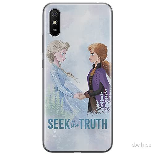 ERT GROUP mobiltelefonfodral för Xiaomi REDMI 9A originalt och officiellt licensierat Disney mönster Frozen 006 optimalt anpassad till formen på mobiltelefonen, fodral tillverkad av TPU plast 5903040268070