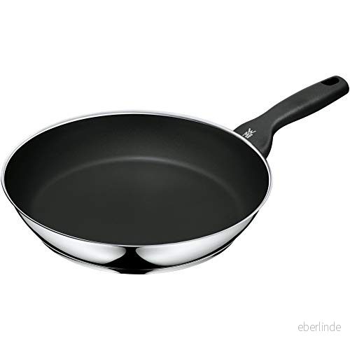 WMF Ceradur professionell stekpanna induktion 28 cm, Cromargan belagd i rostfritt stål, keramisk beläggning, plasthandtag 4000530639998