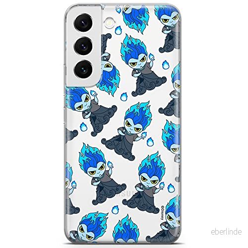 ERT GROUP mobiltelefonfodral för Samsung S22 PLUS originalt och officiellt licensierat Disney mönster Hades 002 optimalt anpassad till formen på mobiltelefonen, gedeeltelijk transparant 5905131420732