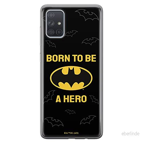 ERT GROUP mobiltelefonfodral för Samsung A71 5G originalt och officiellt licensierat DC mönster Batman 058 optimalt anpassad till formen på mobiltelefonen, fodral tillverkad av TPU plast 5905131537430