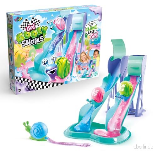 Canal Toys Go Snigel racing på Slime SSC 267 rutschkana, grön 3555801360824