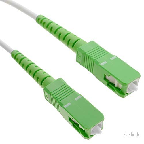 BeMatik FK84 VCFR optisk kabel vit 8433696425826