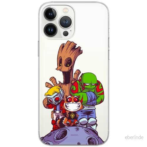ERT GROUP mobiltelefonfodral för Iphone 13 PRO originalt och officiellt licensierat Marvel mönster Guardians of the Galaxy 017 Vit optimalt anpassad, gedeeltelijk transparant 5903932876987