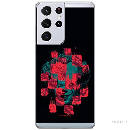 ERT GROUP mobiltelefonfodral för Samsung S21 ULTRA originalt och officiellt licensierat Horror mönster It 013 optimalt anpassad till formen på mobiltelefonen, fodral tillverkad av TPU plast 5905131982957