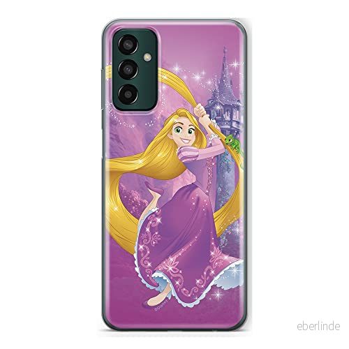 ERT GROUP mobiltelefonfodral för Samsung M13 4G originalt och officiellt licensierat Disney mönster Rapunzel & Pascal 003 anpassad till formen på mobiltelefonen, fodral tillverkad av TPU plast 5905511320553