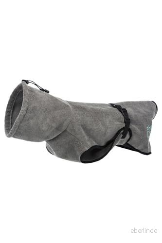 Trixie Bathrobe for dogs terry cloth XS: 30 cm grey 4047974235713