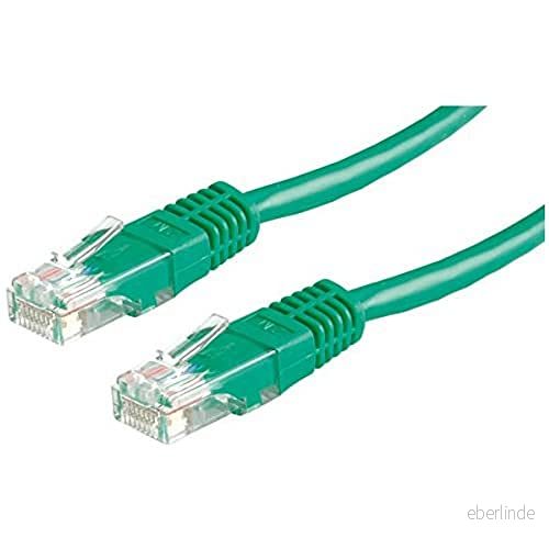 ROLINE Patchkabel Kat.5e (klass D) UTP, grön, 3 m 7611990134847