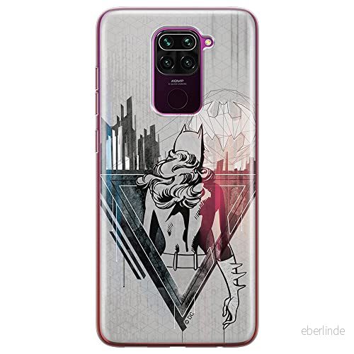 ERT GROUP mobiltelefonfodral för Xiaomi REDMI NOTE 9 originalt och officiellt licensierat DC mönster Bat Girl 003 optimalt anpassad till formen på mobiltelefonen, fodral tillverkad av TPU plast 5903040336656
