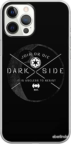 ERT GROUP mobiltelefonfodral för Apple Iphone 12 PRO MAX originalt och officiellt licensierat Star Wars mönster 011 Vit optimalt anpassad till formen på mobiltelefonen, fodral tillverkad av TPU plast 5903537993980