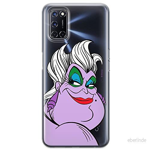 ERT GROUP mobiltelefonfodral för Oppo A92/ A72/ A52 originalt och officiellt licensierat Disney mönster Ursula 001 optimalt anpassad till formen på mobiltelefonen, gedeeltelijk transparant 5903040201350