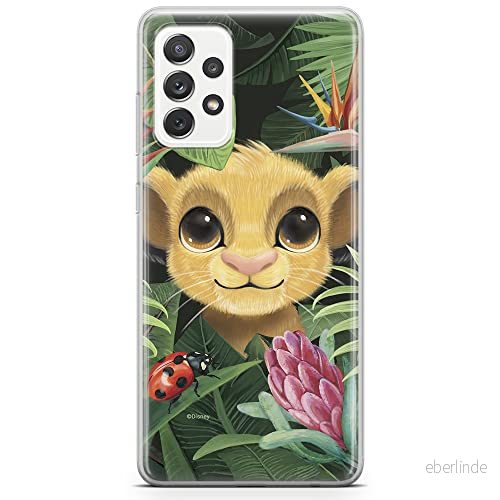 ERT GROUP mobiltelefonfodral för Samsung A73 5G originalt och officiellt licensierat Disney mönster Simba & Friends 002 optimalt anpassad till formen på mobiltelefonen, fodral tillverkad av TPU plast 5904805512674