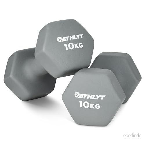 Athlyt Neopren hantlar 2 x 10 kg 5060753999070