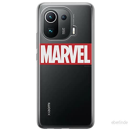 ERT GROUP mobiltelefonfodral för Xiaomi MI 11 PRO originalt och officiellt licensierat Marvel mönster 006 optimalt anpassad till formen på mobiltelefonen, gedeeltelijk transparant 5903932720112