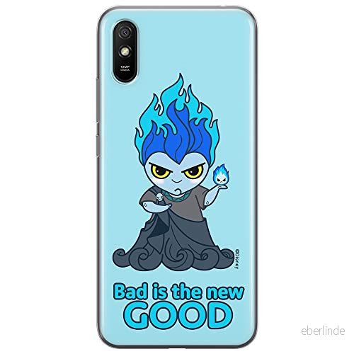 ERT GROUP mobiltelefonfodral för Xiaomi REDMI 9A originalt och officiellt licensierat Disney mönster Hades 001 optimalt anpassad till formen på mobiltelefonen, fodral tillverkad av TPU plast 5905131412850