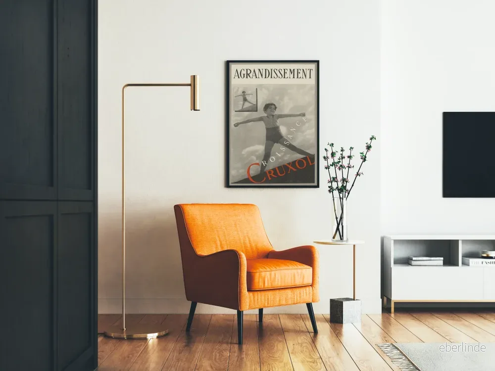 Vintageposter Cruxol: retro väggdekoration med växande design - Bild 2