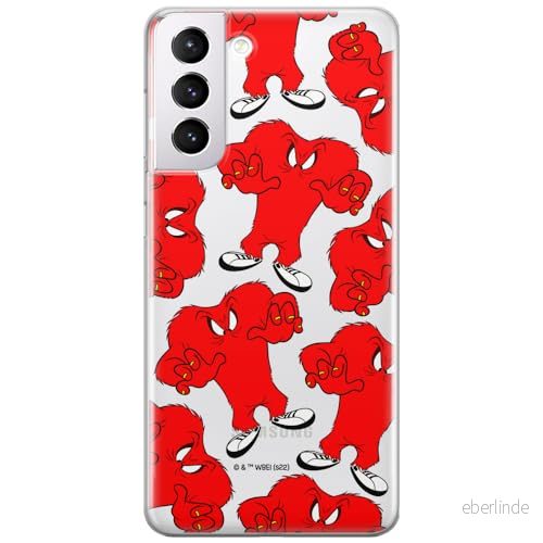 ERT GROUP mobiltelefonfodral för Samsung S21 originalt och officiellt licensierat Looney Tunes mönster Gossamer 001 optimalt anpassad till formen på mobiltelefonen, gedeeltelijk transparant 5905511676148
