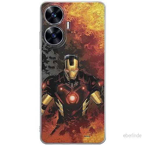 ERT GROUP mobiltelefonfodral för Realme C55 originalt och officiellt licensierat Marvel mönster Iron Man 003 optimalt anpassad till formen på mobiltelefonen, fodral tillverkad av TPU plast 5905511874070