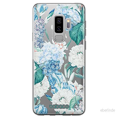 ERT GROUP mobiltelefonfodral för Samsung S9 PLUS originalt och officiellt licensierat Babaco mönster Flowers 028 optimalt anpassad till formen på mobiltelefonen, gedeeltelijk transparant 5905131270856