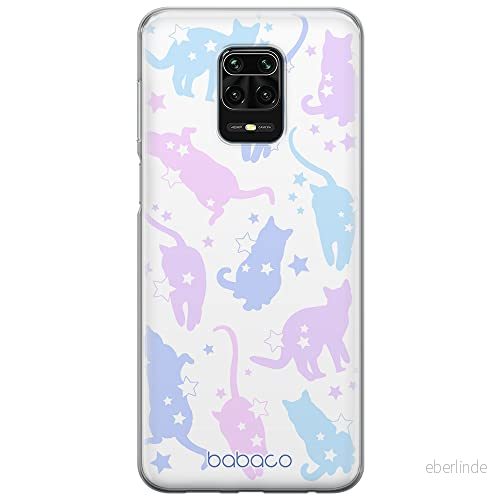 ERT GROUP mobiltelefonfodral för Xiaomi REDMI NOTE 9 PRO/ 9S originalt och officiellt licensierat Babaco mönster Cats 016 anpassad till formen på mobiltelefonen, fodral tillverkad av TPU plast 5905131099365