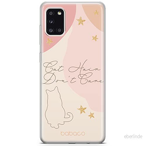 ERT GROUP mobiltelefonfodral för Samsung A31 originalt och officiellt licensierat Babaco mönster Cats 007 optimalt anpassad till formen på mobiltelefonen, fodral tillverkad av TPU plast 5905131080059