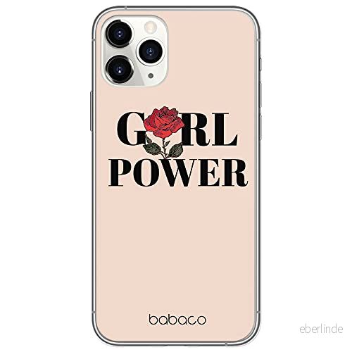 ERT GROUP mobiltelefonfodral för Apple Iphone 11 PRO MAX originalt och officiellt licensierat Babaco mönster 90's Girl 004 Vit anpassad till formen på mobiltelefonen, fodral tillverkad av TPU plast 5903932325751