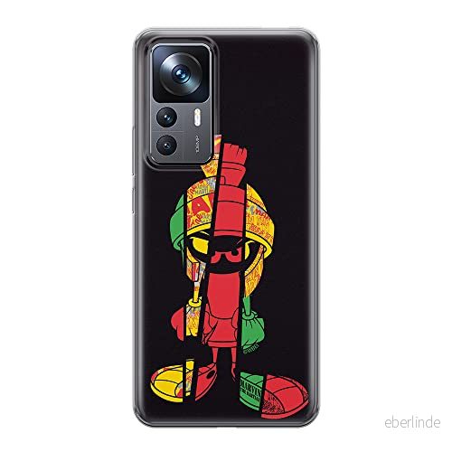 ERT GROUP mobiltelefonfodral för Xiaomi 12T/12T pro/K50 Ultra originalt och officiellt licensierat Looney Tunes mönster Marwin 003, fodral tillverkad av TPU plast 5905511578435