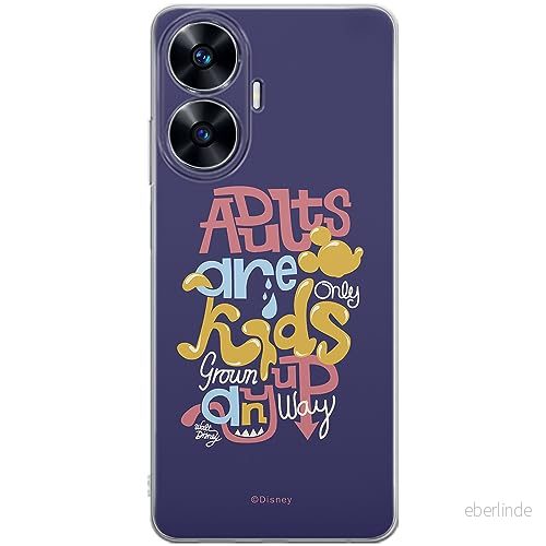 ERT GROUP mobiltelefonfodral för Realme C55 originalt och officiellt licensierat Disney mönster Mickey 022 optimalt anpassad till formen på mobiltelefonen, fodral tillverkad av TPU plast 5905511873912
