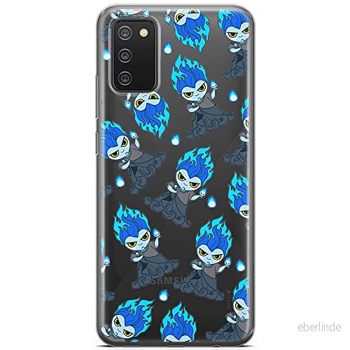 ERT GROUP mobiltelefonfodral för Samsung A02S originalt och officiellt licensierat Disney mönster Hades 002 optimalt anpassad till formen på mobiltelefonen, gedeeltelijk transparant 5905131420428