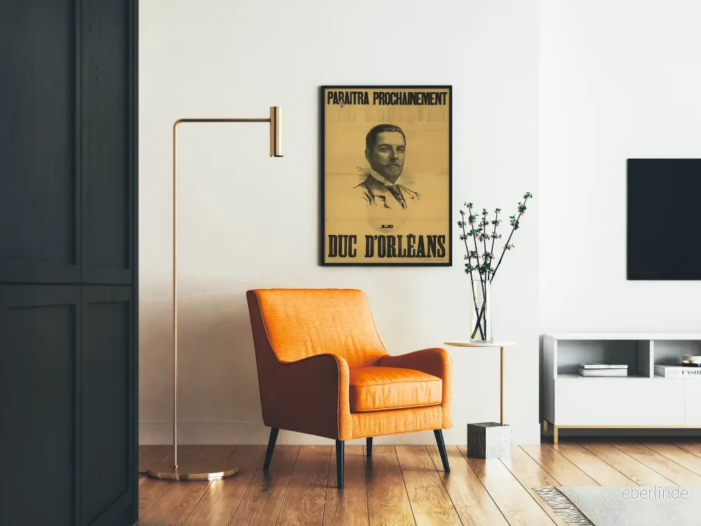 Vintageposter Le Duc d'Orléans - Bild 2