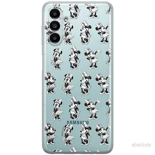 ERT GROUP mobiltelefonfodral för Samsung A13 5G/A04S originalt och officiellt licensierat Disney mönster Minnie 018 optimalt anpassad till formen på mobiltelefonen, gedeeltelijk transparant 5904805566523