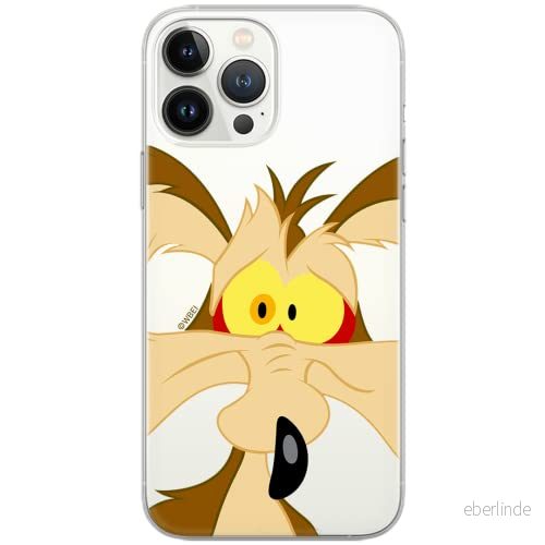ERT GROUP mobiltelefonfodral för Samsung A01 originalt och officiellt licensierat Looney Tunes mönster Coyote 001 optimalt anpassad till formen på mobiltelefonen, gedeeltelijk transparant 5904805431807