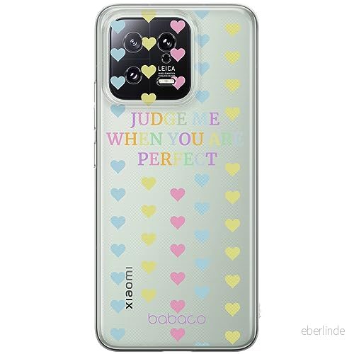ERT GROUP mobiltelefonfodral för Xiaomi 13 originalt och officiellt licensierat Babaco mönster Judge me 001 optimalt anpassad till formen på mobiltelefonen, gedeeltelijk transparant 5905511903718