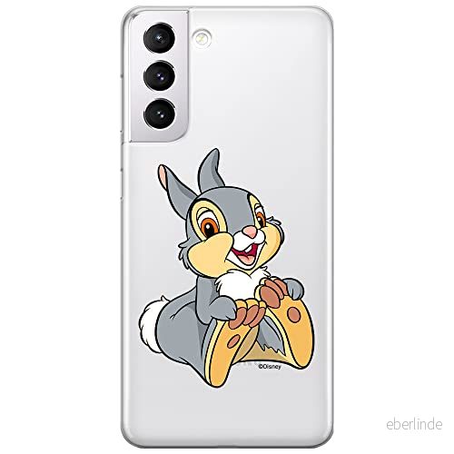 ERT GROUP mobiltelefonfodral för Samsung S21 originalt och officiellt licensierat Disney mönster Thumper 002 optimalt anpassad till formen på mobiltelefonen, gedeeltelijk transparant 5905131155467