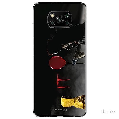 ERT GROUP mobiltelefonfodral för Xiaomi POCOPHONE X3 originalt och officiellt licensierat Horror mönster It 008 optimalt anpassad till formen på mobiltelefonen, fodral tillverkad av TPU plast 5905131963680
