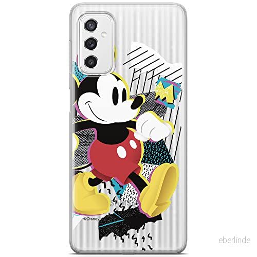 ERT GROUP mobiltelefonfodral för Samsung M52 5G originalt och officiellt licensierat Disney mönster Mickey 032 optimalt anpassad till formen på mobiltelefonen, gedeeltelijk transparant 5904805486678