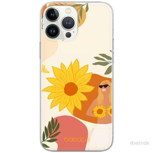 ERT GROUP mobiltelefonfodral för Huawei P30 originalt och officiellt licensierat Babaco mönster Flowers 015 Vit optimalt anpassad till formen på mobiltelefonen, fodral tillverkad av TPU plast 5903932619164