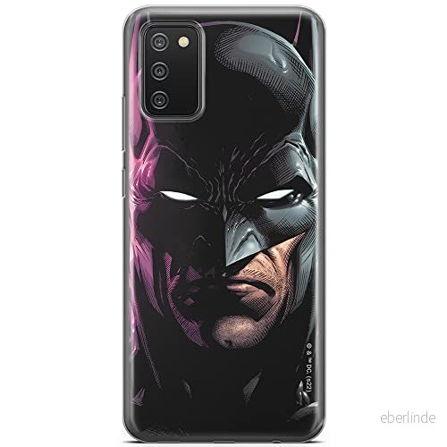 ERT GROUP mobiltelefonfodral för Samsung A02S originalt och officiellt licensierat DC mönster Batman 070 optimalt anpassad till formen på mobiltelefonen, fodral tillverkad av TPU plast 5905131528407