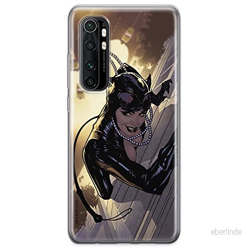 ERT GROUP mobiltelefonfodral för Xiaomi MI NOTE 10 Lite originalt och officiellt licensierat DC mönster Catwoman 006 optimalt anpassad till formen på mobiltelefonen, fodral tillverkad av TPU plast 5904805592614