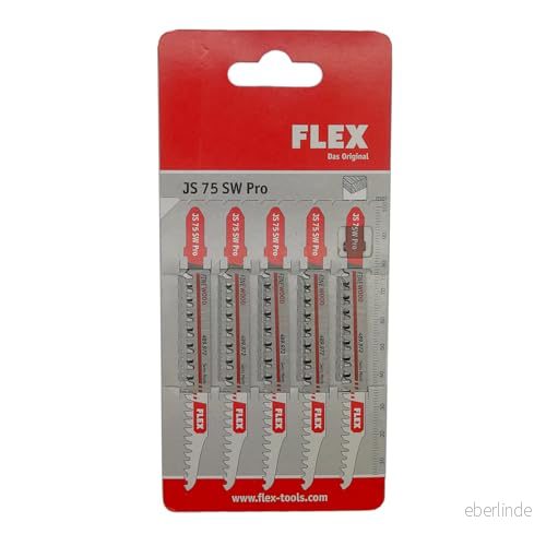 FLEX HOJA SIERRA kaliberAR MADERA JS 75 SW PRO VE 5, tydlig funktion för praktisk användning 4030293220843