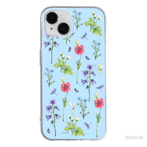 ERT GROUP mobiltelefonfodral för Apple Iphone 14 PLUS originalt och officiellt licensierat Disney mönster Tinker Bell 004 anpassad till formen på mobiltelefonen, fodral tillverkad av TPU plast 5905131901392