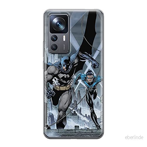 ERT GROUP mobiltelefonfodral för Xiaomi 12T/12T pro/K50 Ultra originalt och officiellt licensierat DC mönster Batman 007 optimalt anpassad till formen på mobiltelefonen, fodral tillverkad av TPU plast 5905511573126