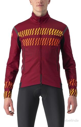 CASTELLI 4522501 421 UNLTD Perfetto RoS sweatshirt herr Bordeaux/Goldenrod storlek M 8050949728031