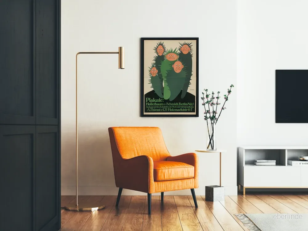 Vintage dekorativ poster Hollerbaum & Schmidt Berlin - Bild 2